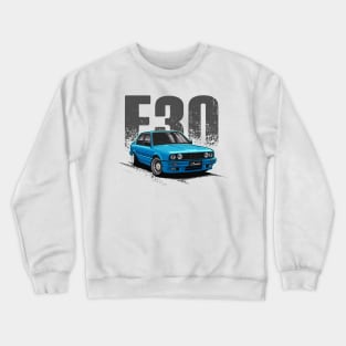 Classic E30 Gang (Ocean Blue) Crewneck Sweatshirt